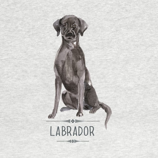 Black Labrador by bullshirter